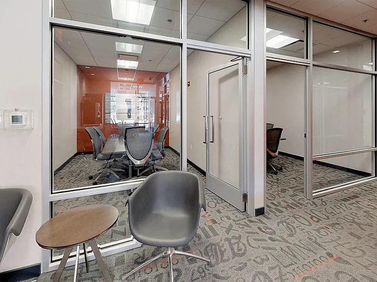 Business Center with work stations at Trillium Apartments - Apartments in Fairfax, VA