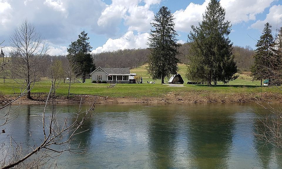 Front view from river