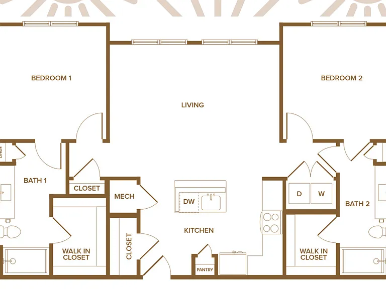 B2 floor plan Prose on the Range