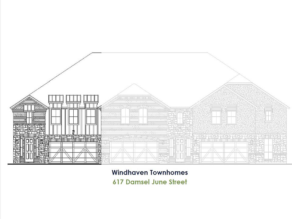 TH Building 8 Unit 1 W Elevation