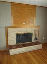 WOOD BURNING FIREPLACE