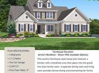 Marquis de Lafayette - Farmhouse Plan, Old Orchard at Stones Crossing, Easton, PA 18045