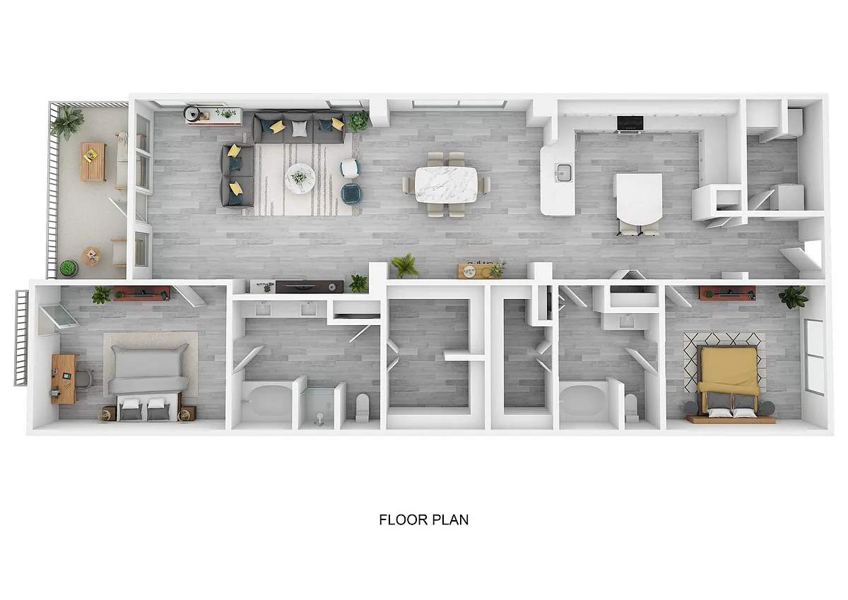 Floor plan Longhorn