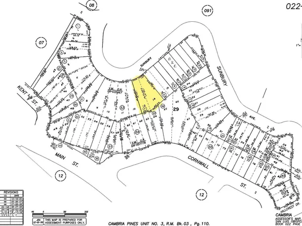 Sunbury Ave, Cambria, CA 93428