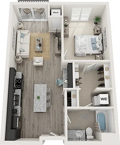Floor plan Plan H1