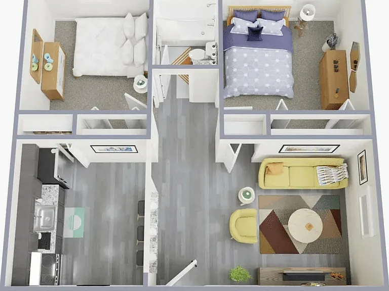 2BR Floorplan