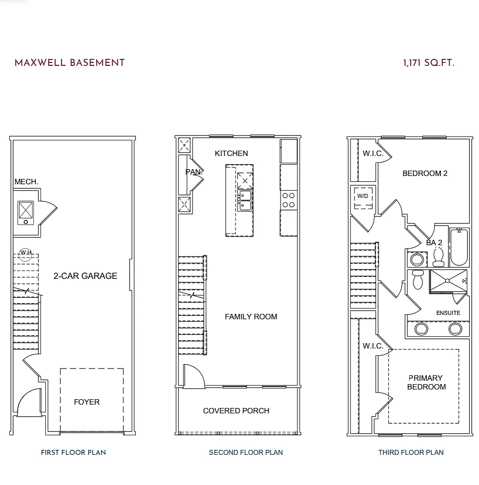 Floor plan Maxwell