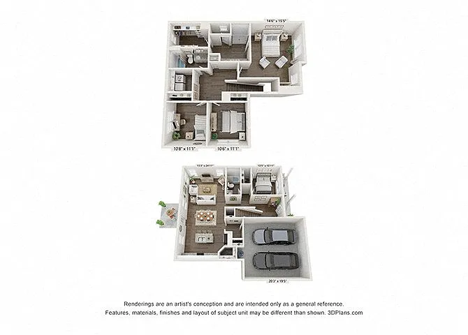 Floor plan Hickory