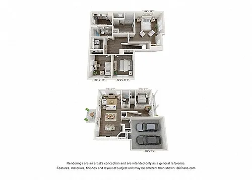 Floor plan Hickory