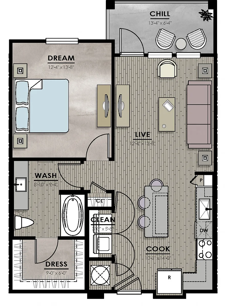 Floor plan A1