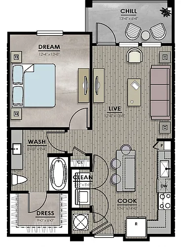 Floor plan A1