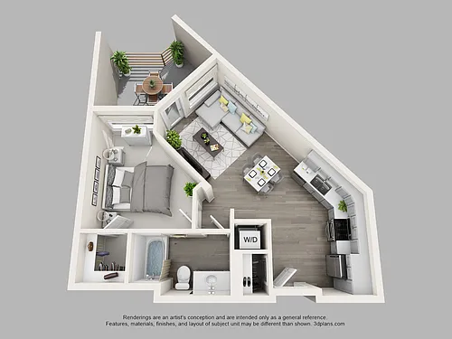 Floor plan 1C