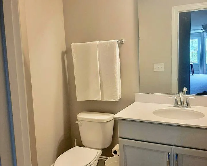 3rd story full bathroom with shower.