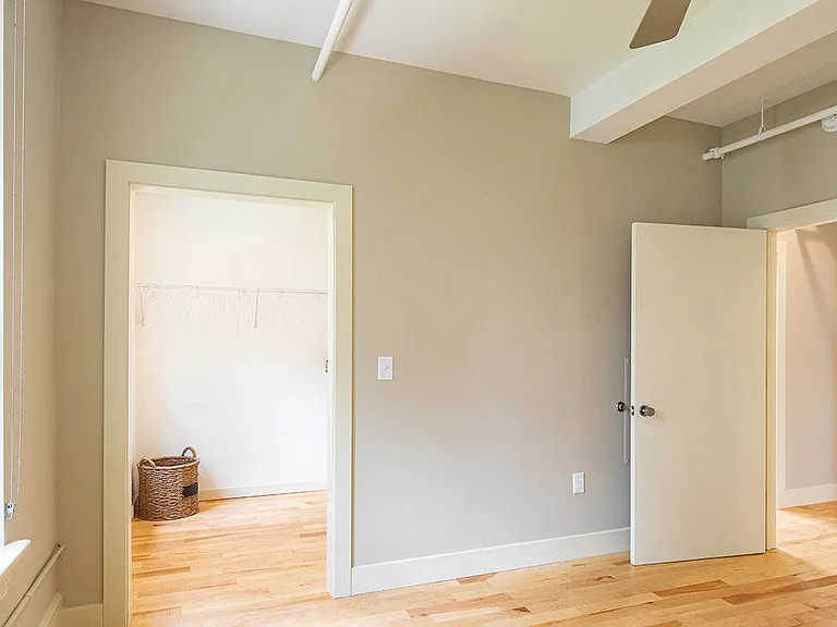 Closet in bedroom