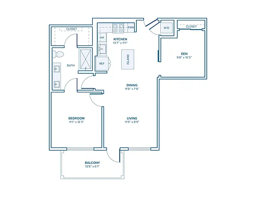 Floor plan A07D