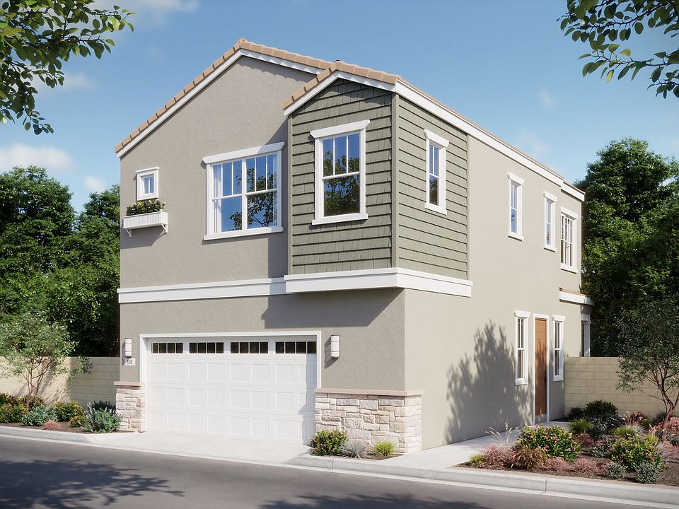 Bloom at Florita Plan 1B Craftsman Exterior Rendering