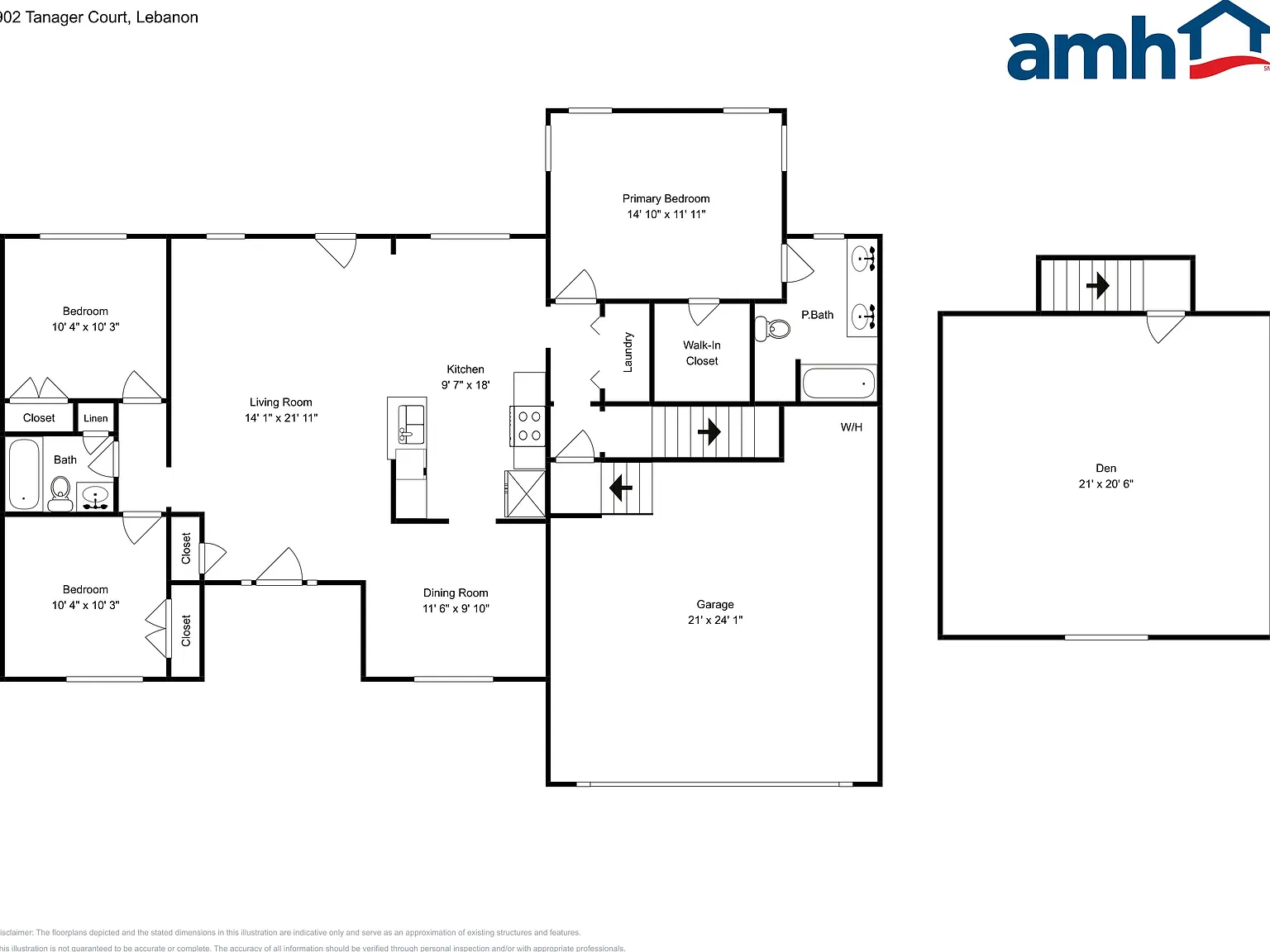 3 bed, 2.0 bath, 1991 sqft, $2,325 — Photo 2