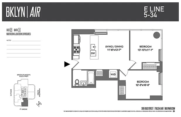 Rented by Bklyn Gold Leasing Office | media 22