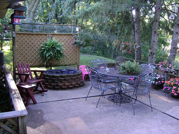 Back patio
