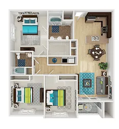 Floor plan The Windjammer