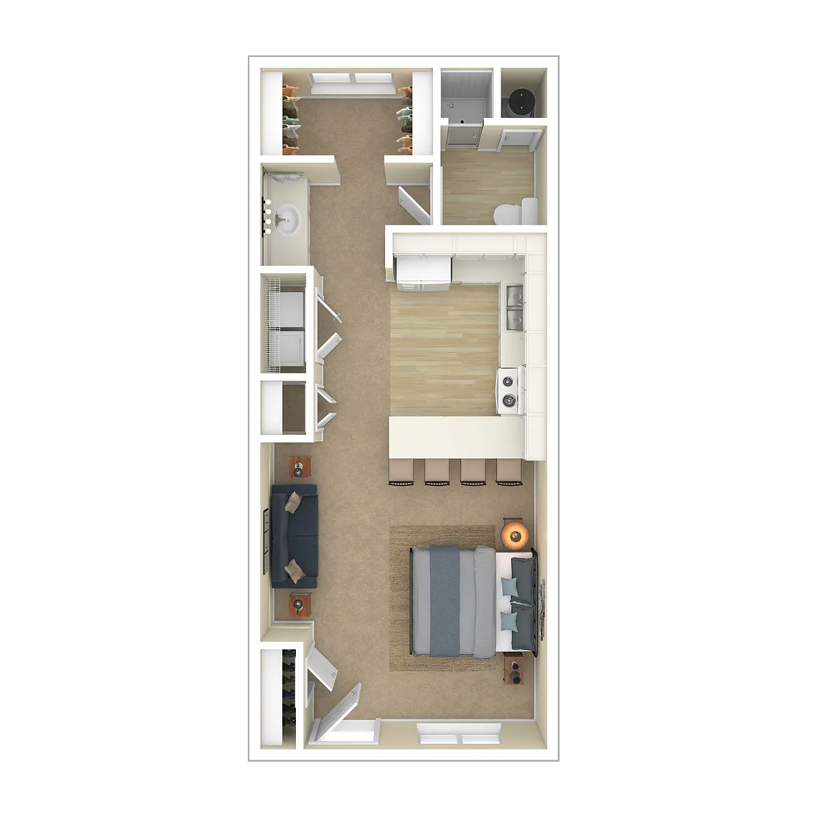 Floor plan Studio