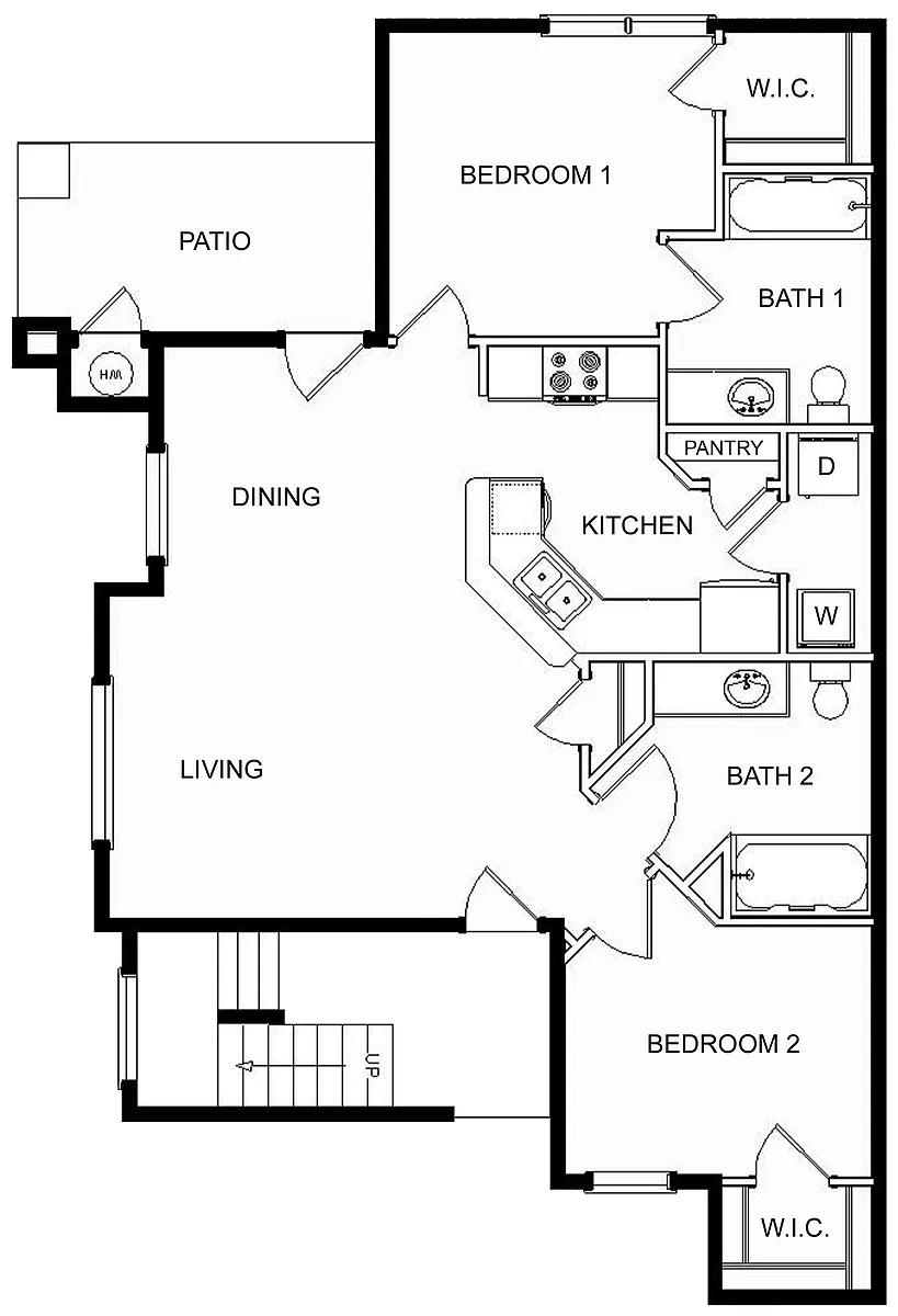 Floor plan B-1 50