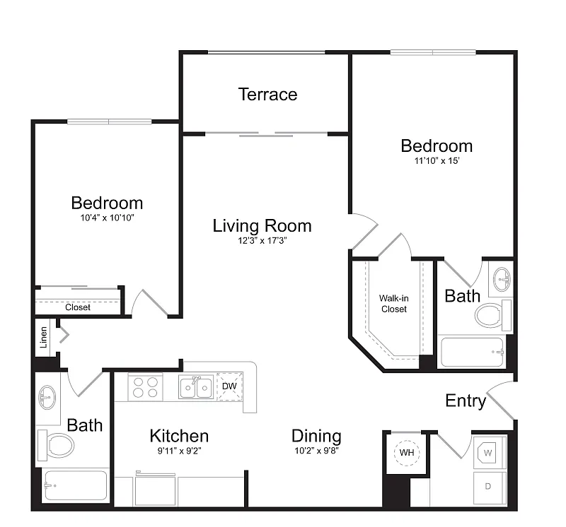 Floor plan B2