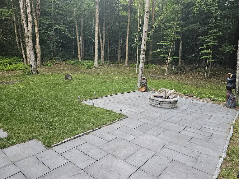Back patio/ firepit