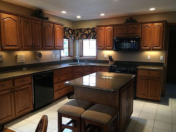 Kitchen with Granite Counter