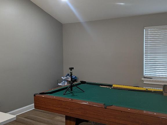 living space with high ceilings