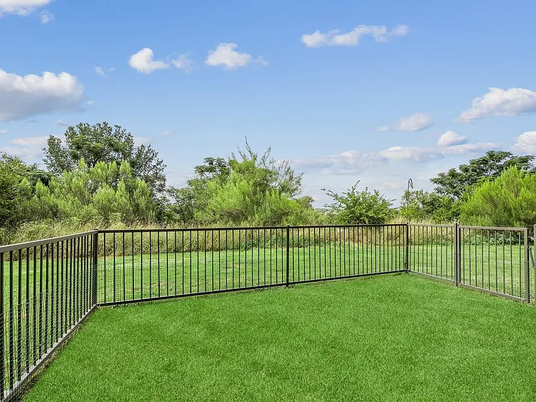 Fenced in yard