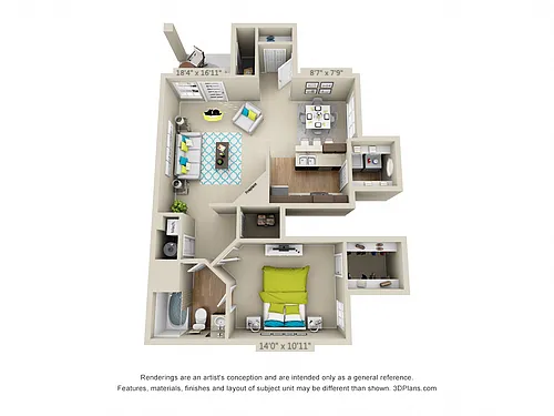 Floor plan The Barfield