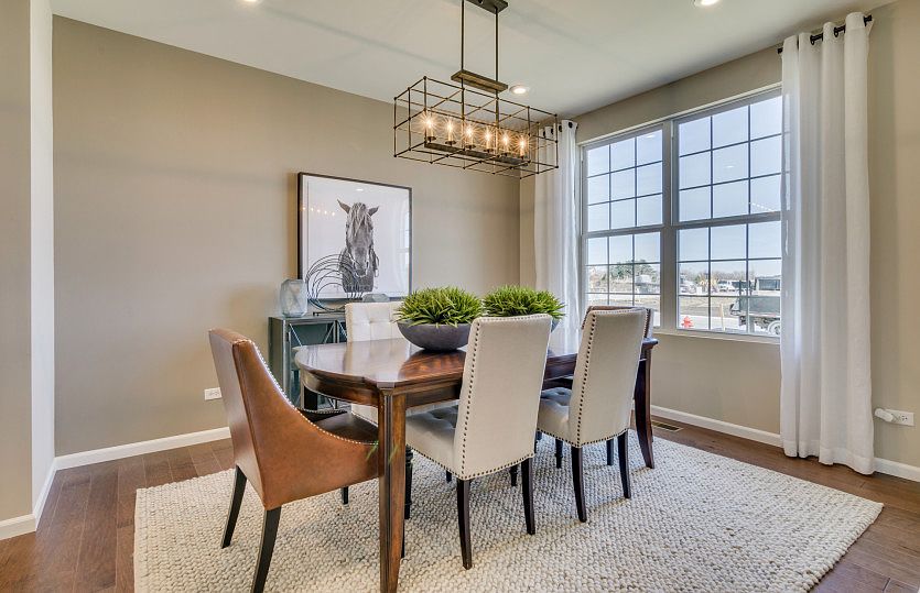 Formal Dining Room with Pass Through to Kitchen