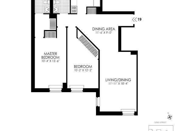 2nd image of 410 W 53rd St APT 319