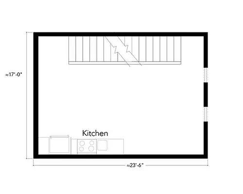 Floor plan Sanctuary B