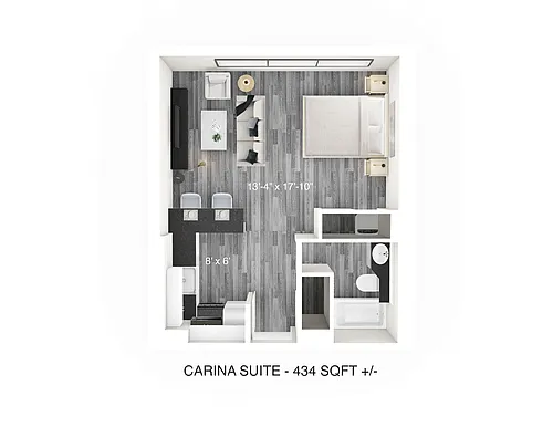 Floor plan 505