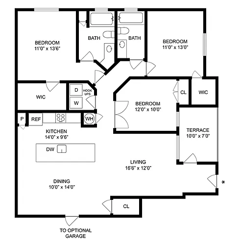 Floor plan Lotus