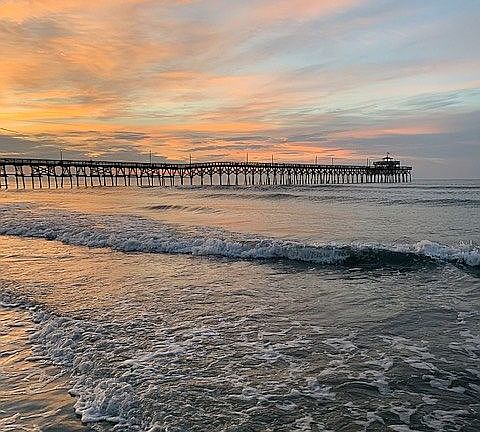 Cherry Grove Pier at Sunrise