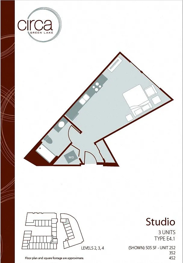 Floor plan Studio E4.1
