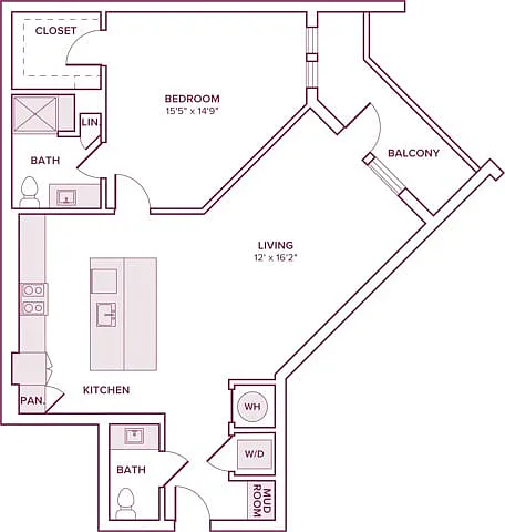 Floor plan A13