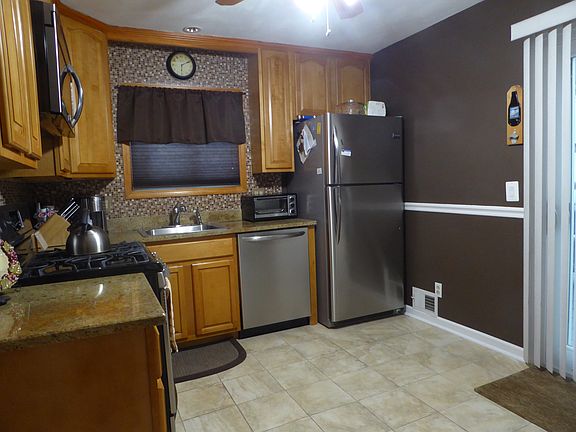 kitchen with granite tops