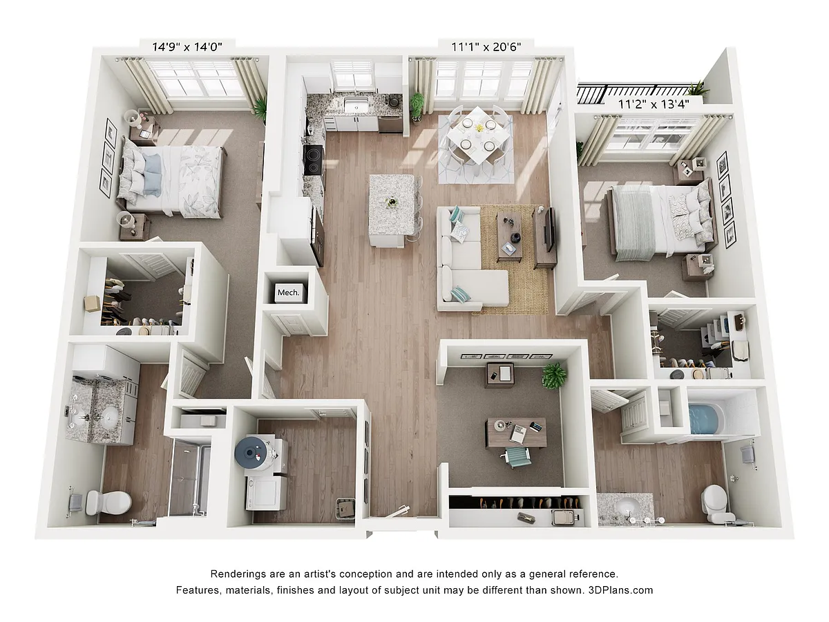 Floor plan B4 - Sapphire