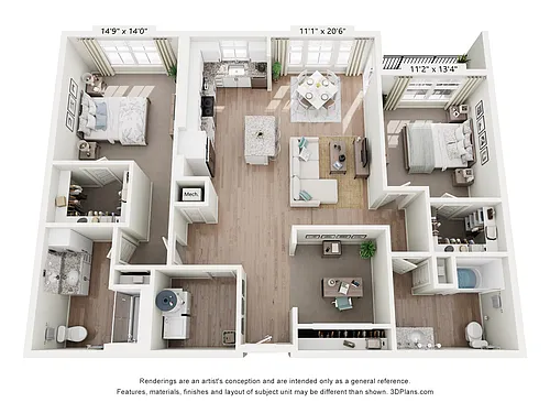 Floor plan B4 - Sapphire