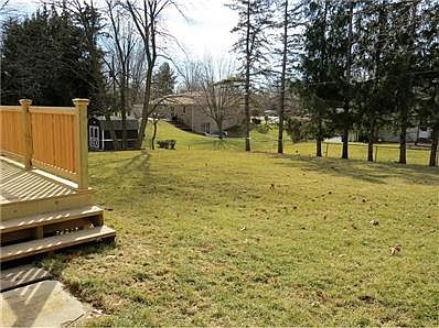 A large backyard for the kids, pets or even the spouse