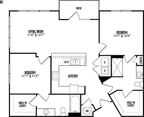 Floor plan B2