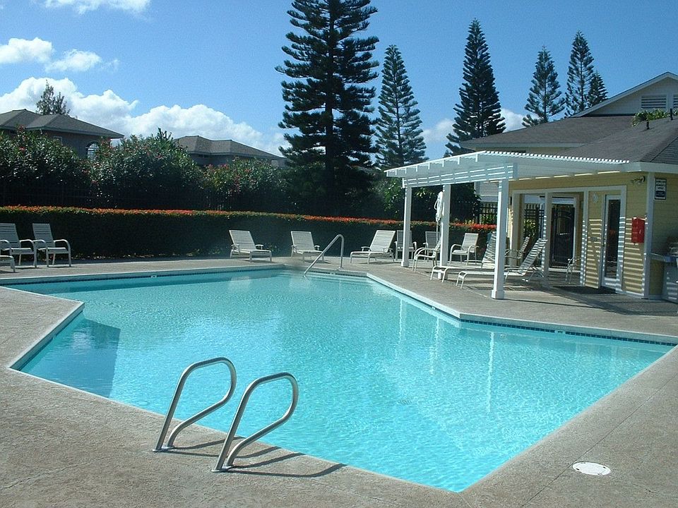 Right across from the pool!