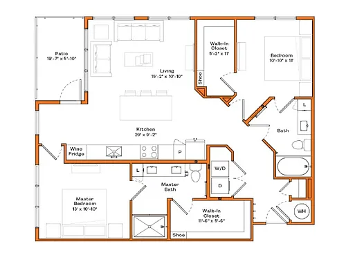 Floor plan B4