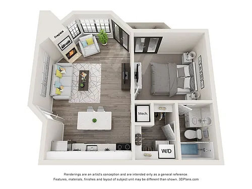 Floor plan Beverly