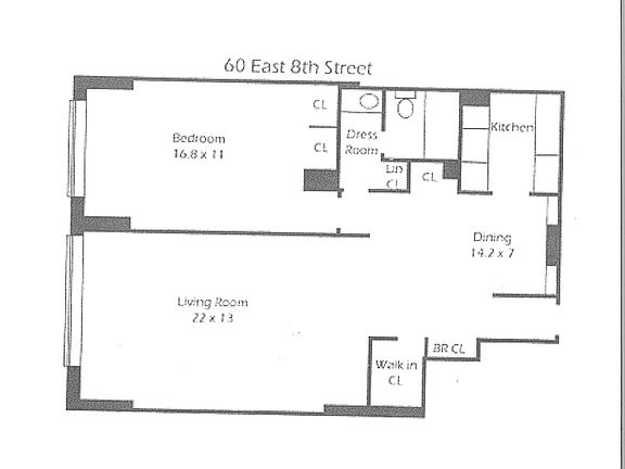 2nd image of 60 E 8th St APT 7L