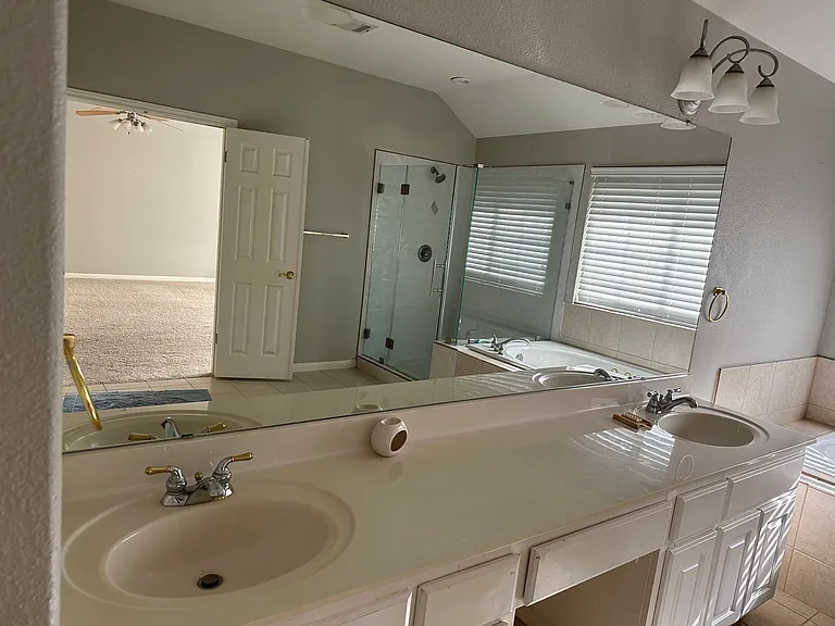 master bath double sink